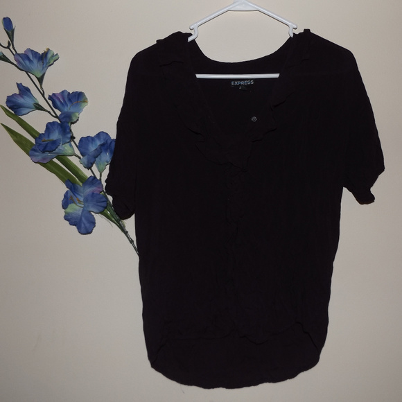 Express Tops - express xs purple dress blouse
